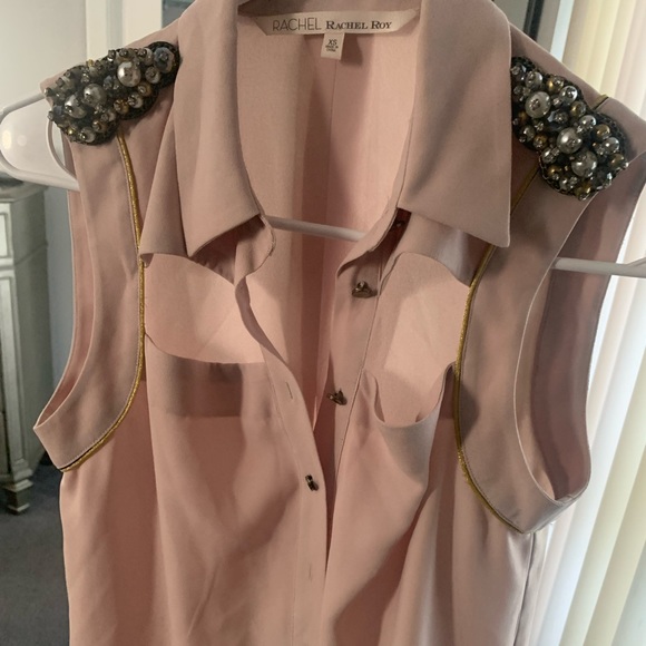 Button down Rachel Roy Party Shirt - Picture 3 of 6